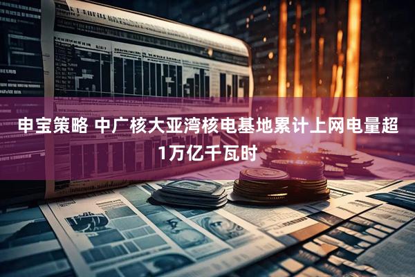 申宝策略 中广核大亚湾核电基地累计上网电量超1万亿千瓦时