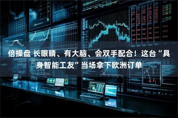 倍操盘 长眼睛、有大脑、会双手配合！这台“具身智能工友”当场拿下欧洲订单